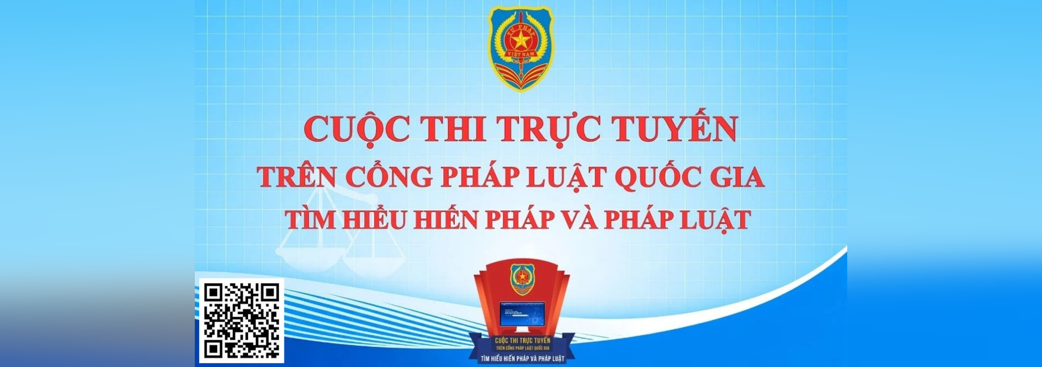 Cuộc thi trực tuyến trên Cổng Pháp luật quốc gia Tìm hiểu Hiến pháp và pháp luật