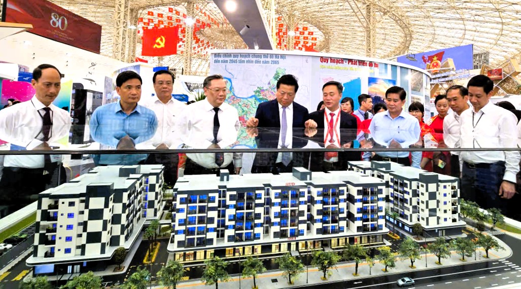 Dấu ấn kiến tạo không gian sống tại Triển lãm thành tựu ngành Xây dựng
