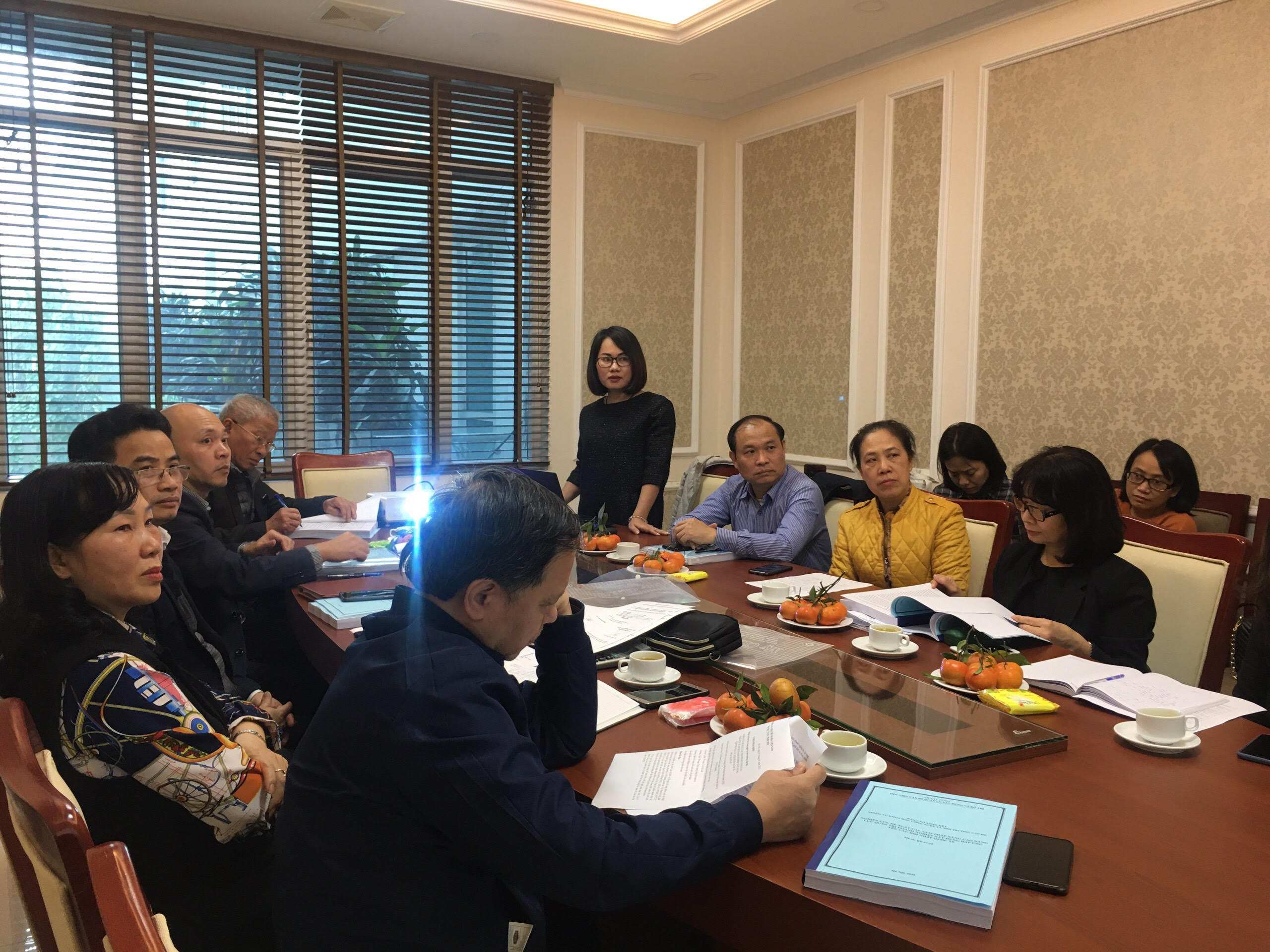 Nghiệm thu kết quả nhiệm vụ khoa học công nghệ “Nghiên cứu đề xuất các giải pháp nâng cao năng lực quản trị doanh nghiệp xây dựng đáp ứng yêu cầu hội nhập quốc tế”, mã số RD 67-18