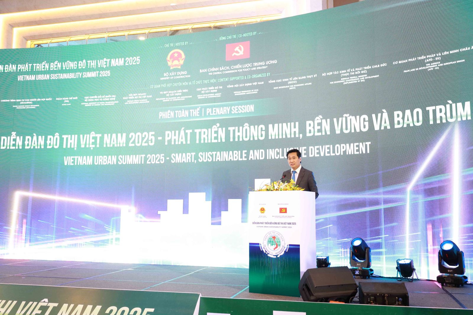 Diễn đàn Phát triển bền vững đô thị Việt Nam 2025: Hướng tới đô thị thông minh, bền vững và bao trùm