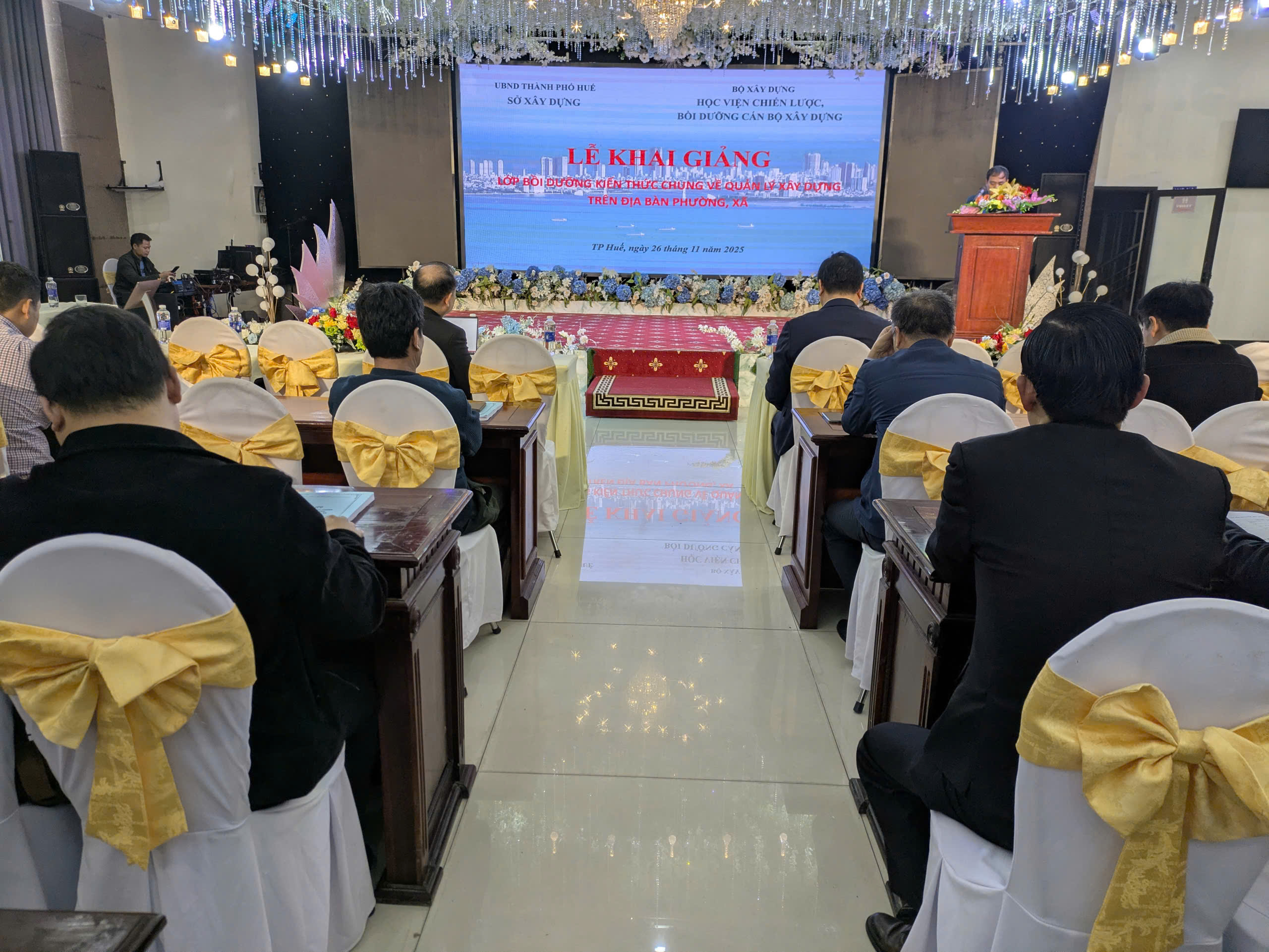 Lớp bồi dưỡng kiến thức quản lý xây dựng: Trang bị năng lực thiết yếu cho đội ngũ cán bộ xã, phường trong bối cảnh đô thị hai cấp