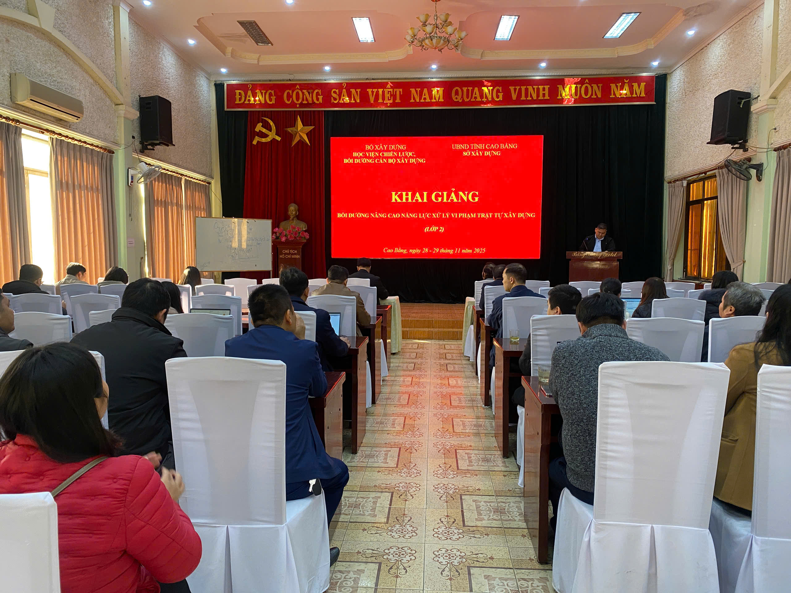 ACST - Nâng cao năng lực xử lý vi phạm trật tự xây dựng tại Cao Bằng