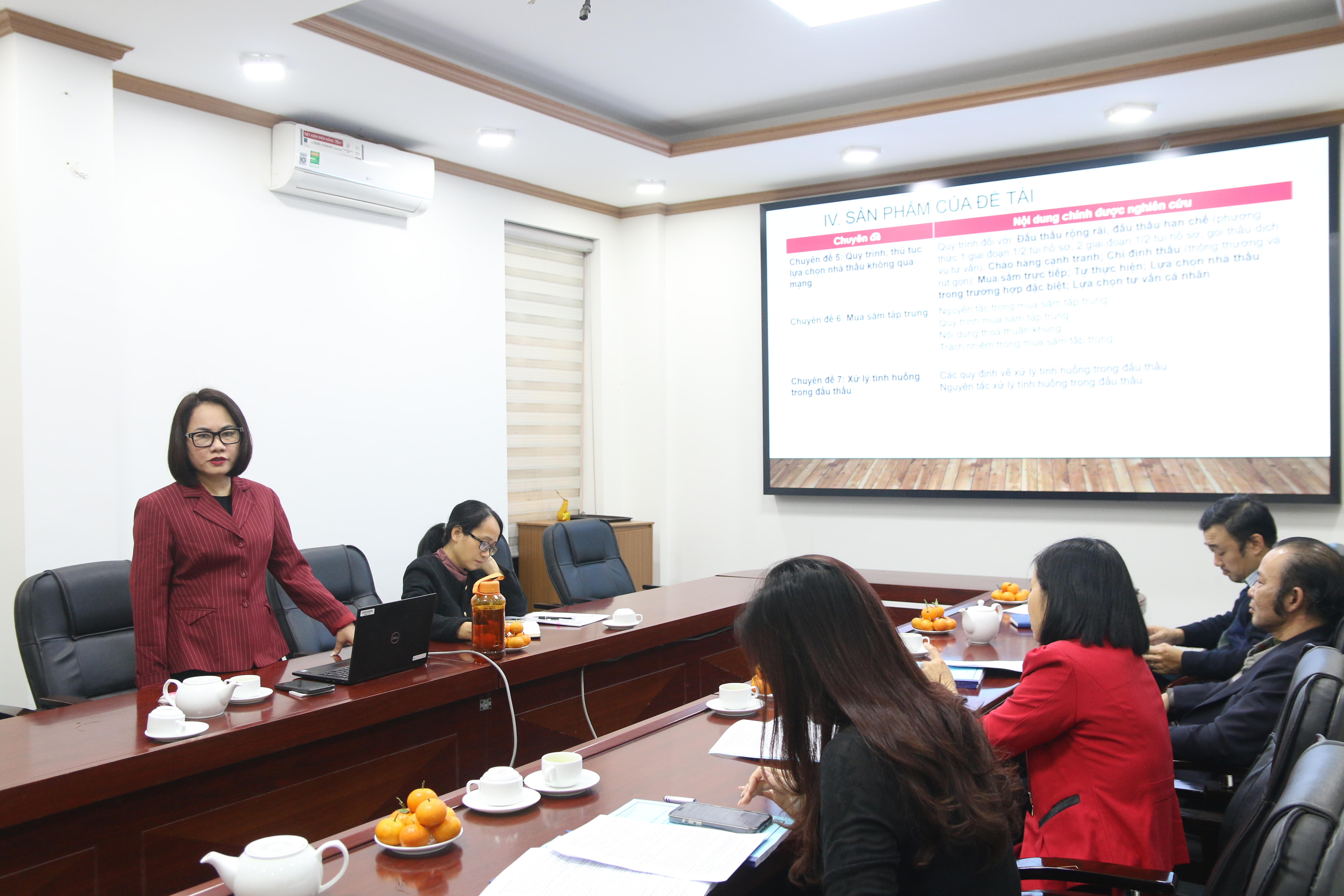 ACST nghiệm thu 02 bộ tài liệu về đấu thầu