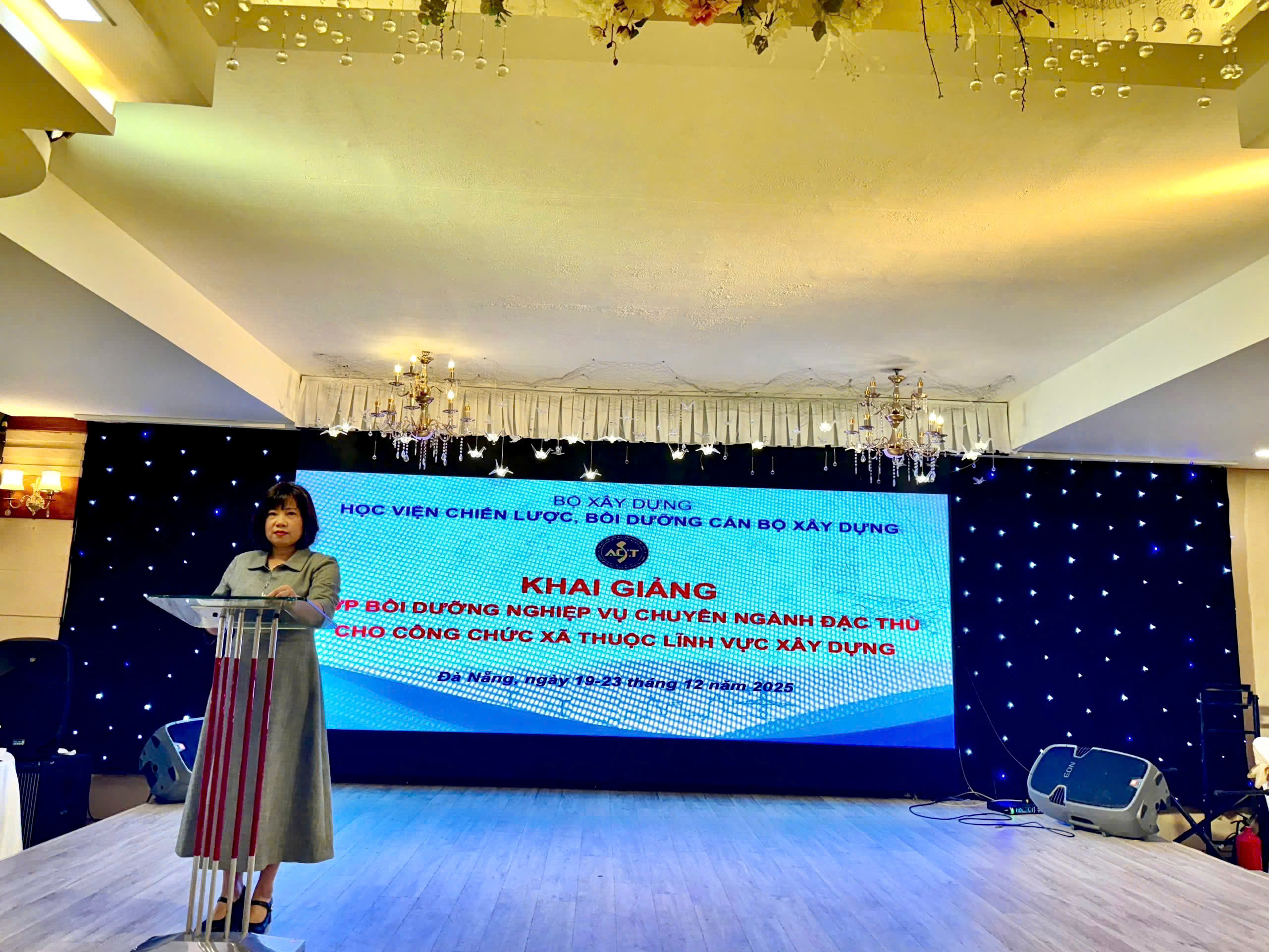 Lớp bồi dưỡng chuyên ngành đặc thù cho công chức xã thuộc lĩnh vực Xây dựng tại Đà Nẵng