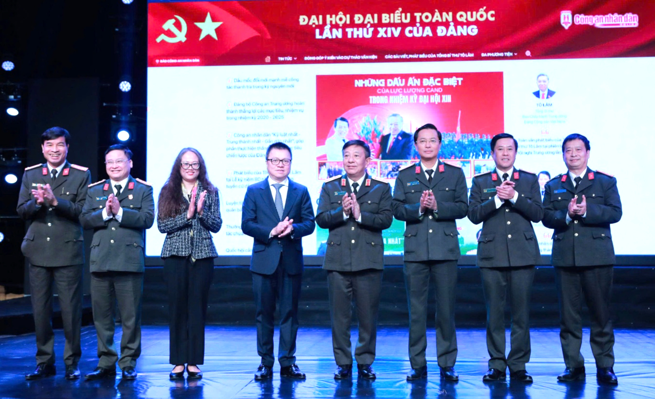 Ra mắt Chuyên trang "Đại hội đại biểu toàn quốc lần thứ XIV của Đảng" trên Báo CAND