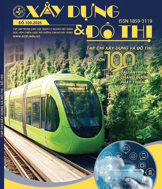 Tạp chí xây dựng & đô thị